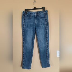 WHBM Everyday Soft Slim Ankle Jeans With Embellishments